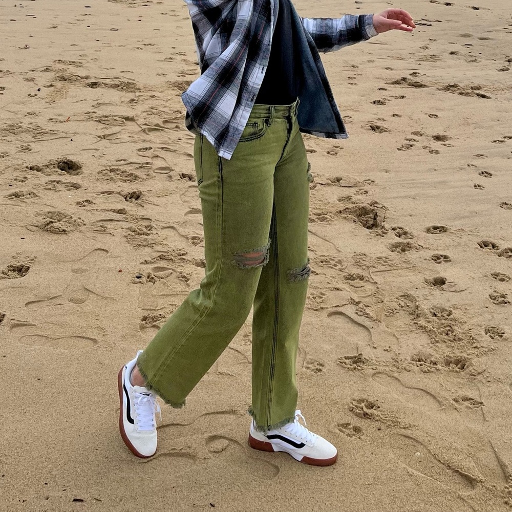 BDG green jeans